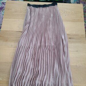 Vivienne Tam | Blush Pleated Flowy Skirt | US S